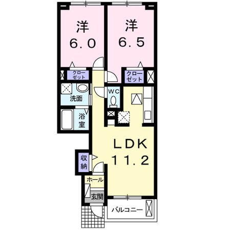 サニースクエアの物件間取画像